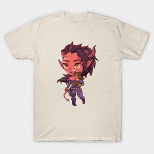 Karlach Chibi Baldur's Gate 3 Sticker, Mug, T-Shirt and more T-Shirt